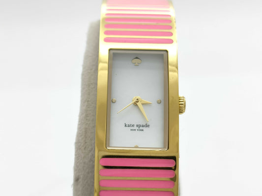 Kate Spade Bangle Watch 0186 Quartz Shell Dial Women's Watch