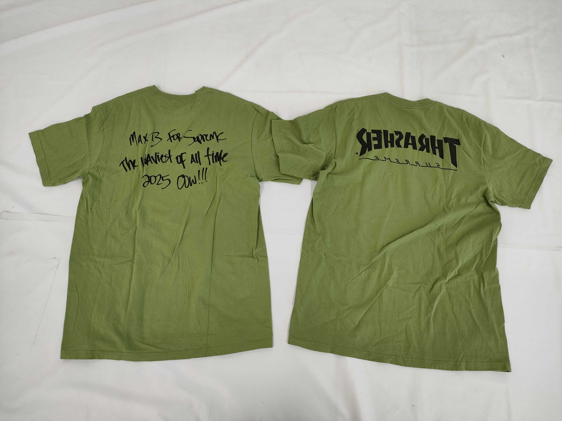 Supreme T-shirt 5-piece wrap T-shirt