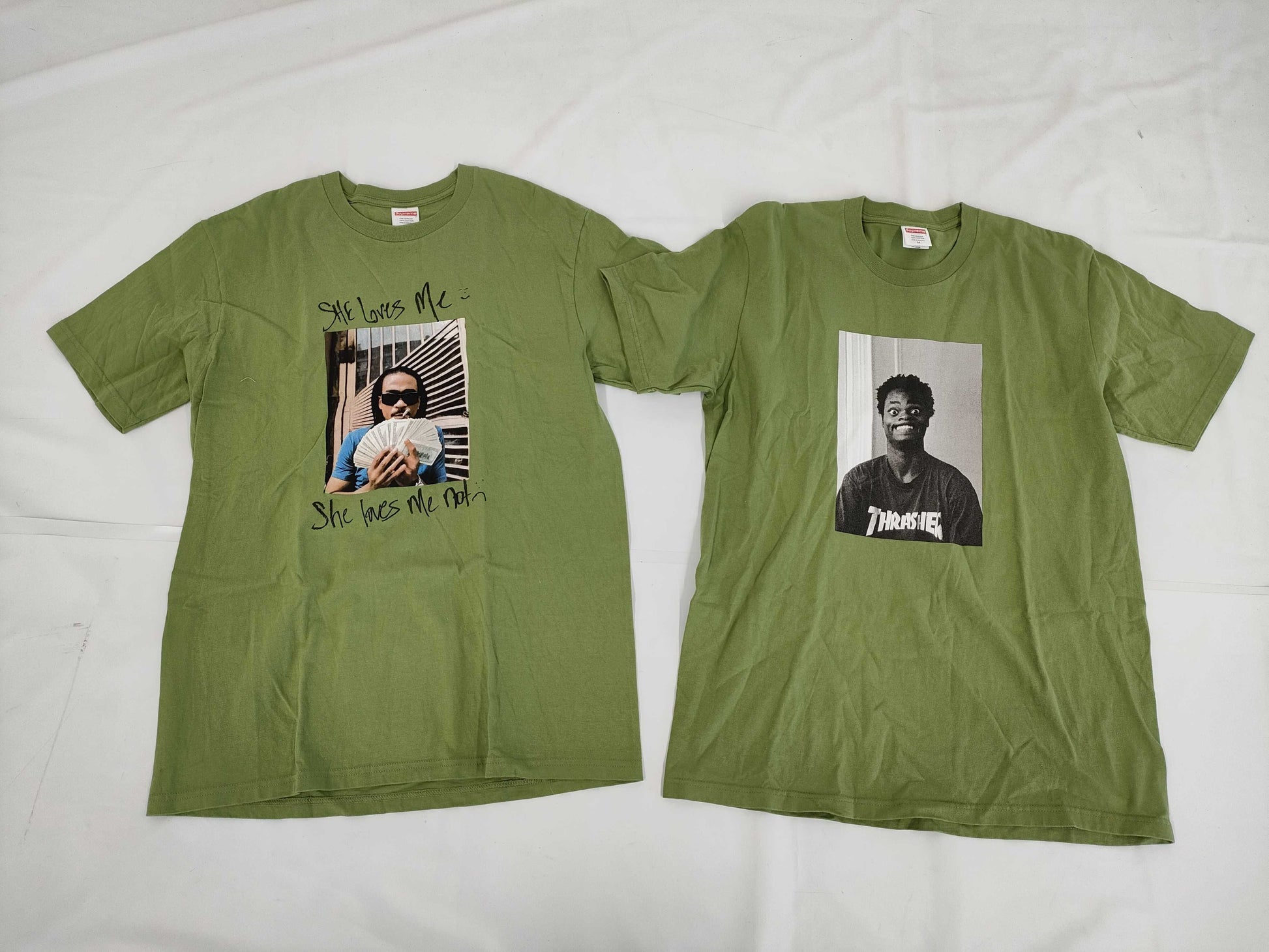 Supreme T-shirt 5-piece wrap T-shirt