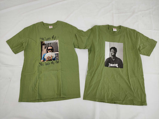 Supreme T-shirt 5-piece wrap T-shirt