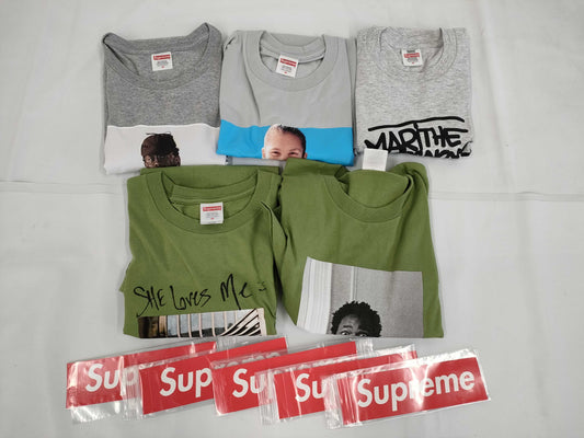 Supreme T-shirt 5-piece wrap T-shirt