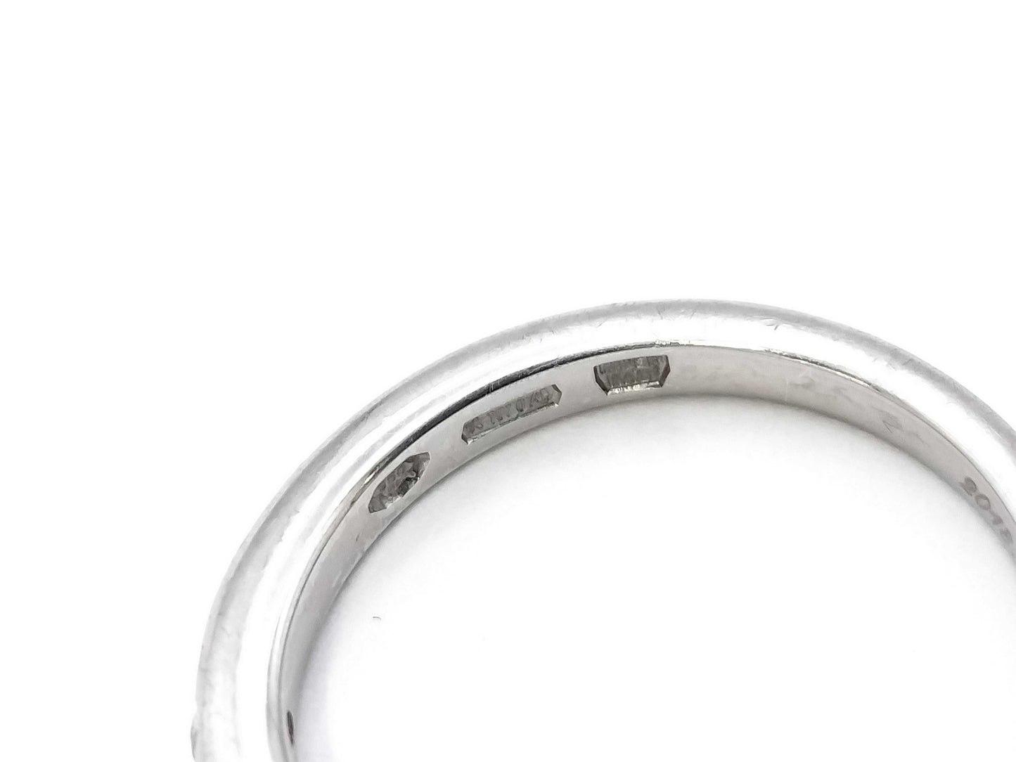 BVLGARI Band 1PD PT950 3.3g Ring 
