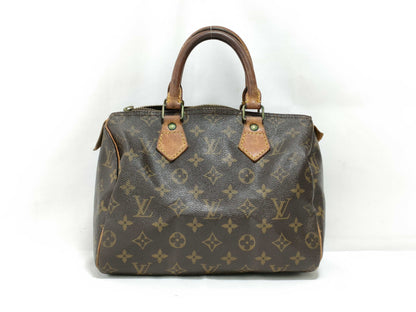 LOUIS VUITTON Monogram Speedy 25 M41528 MI8901 Handbag