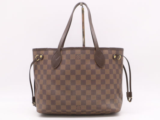 LOUIS VUITTON N51109 Damier Neverfull PM Old Model Tote Bag
