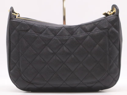 CHANEL Caviar Skin Matelasse Chain One Shoulder Bag with Seal and Card 8347172 Shoulder Bag