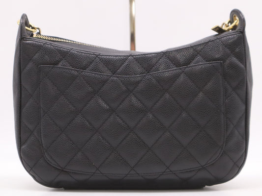 CHANEL Caviar Skin Matelasse Chain One Shoulder Bag with Seal and Card 8347172 Shoulder Bag