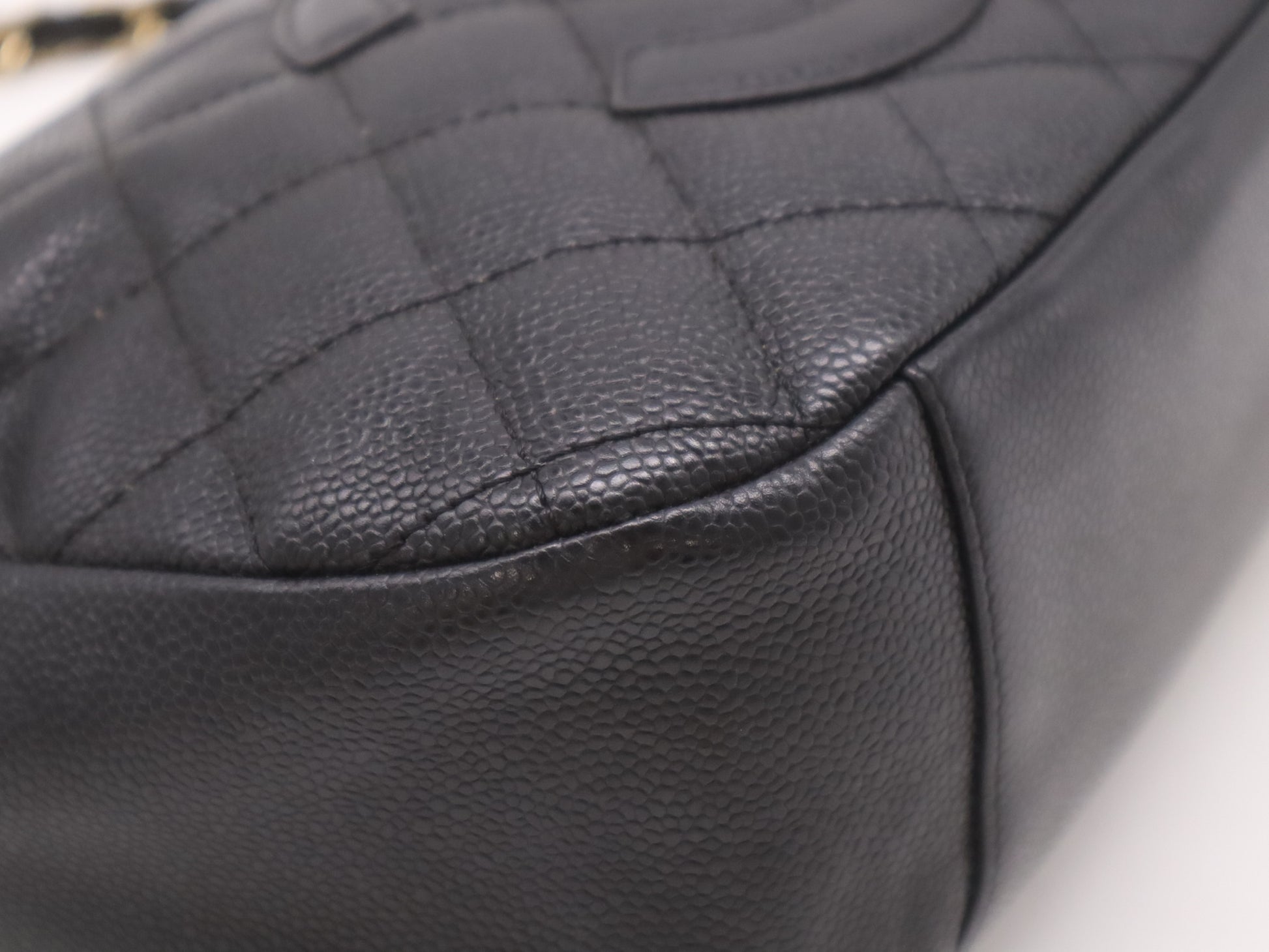 CHANEL Caviar Skin Matelasse Chain One Shoulder Bag with Seal and Card 8347172 Shoulder Bag
