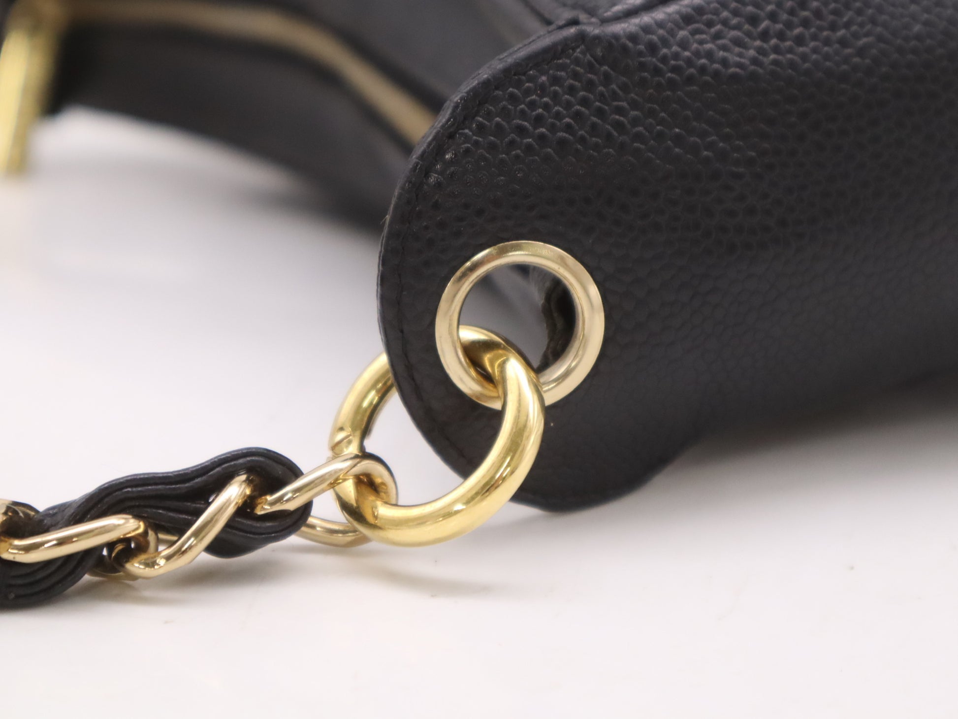 CHANEL Caviar Skin Matelasse Chain One Shoulder Bag with Seal and Card 8347172 Shoulder Bag