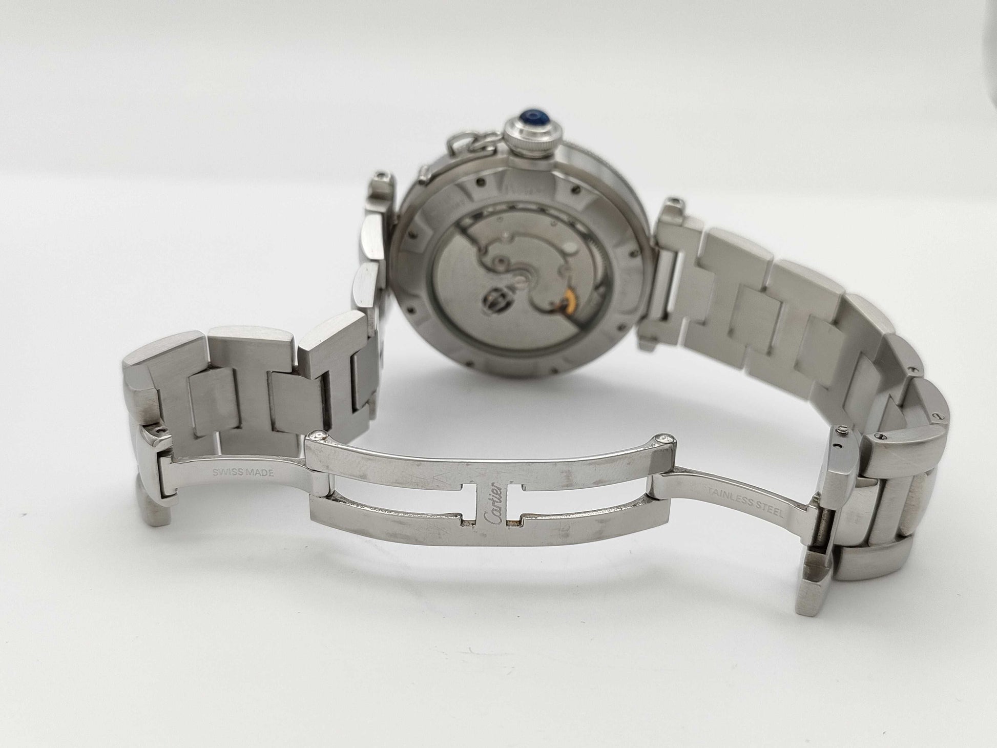 Cartier Pasha Grid W31040H3 2379 90266CD Automatic Men's Watch
