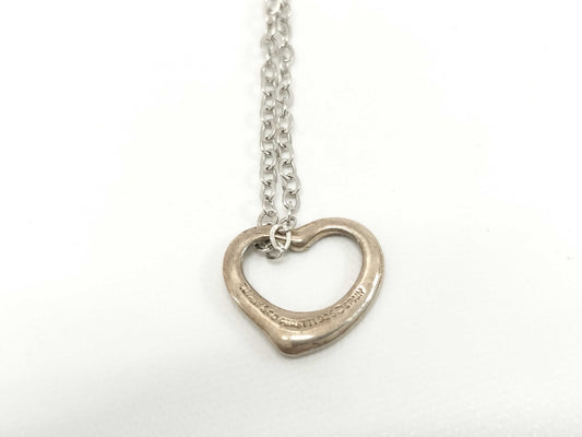 Tiffany & Co. Tiffany Necklace Open Heart 925 Necklace