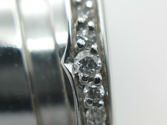 BVLGARI B.zero1 Diamond WG Au750 7.6g Earrings 