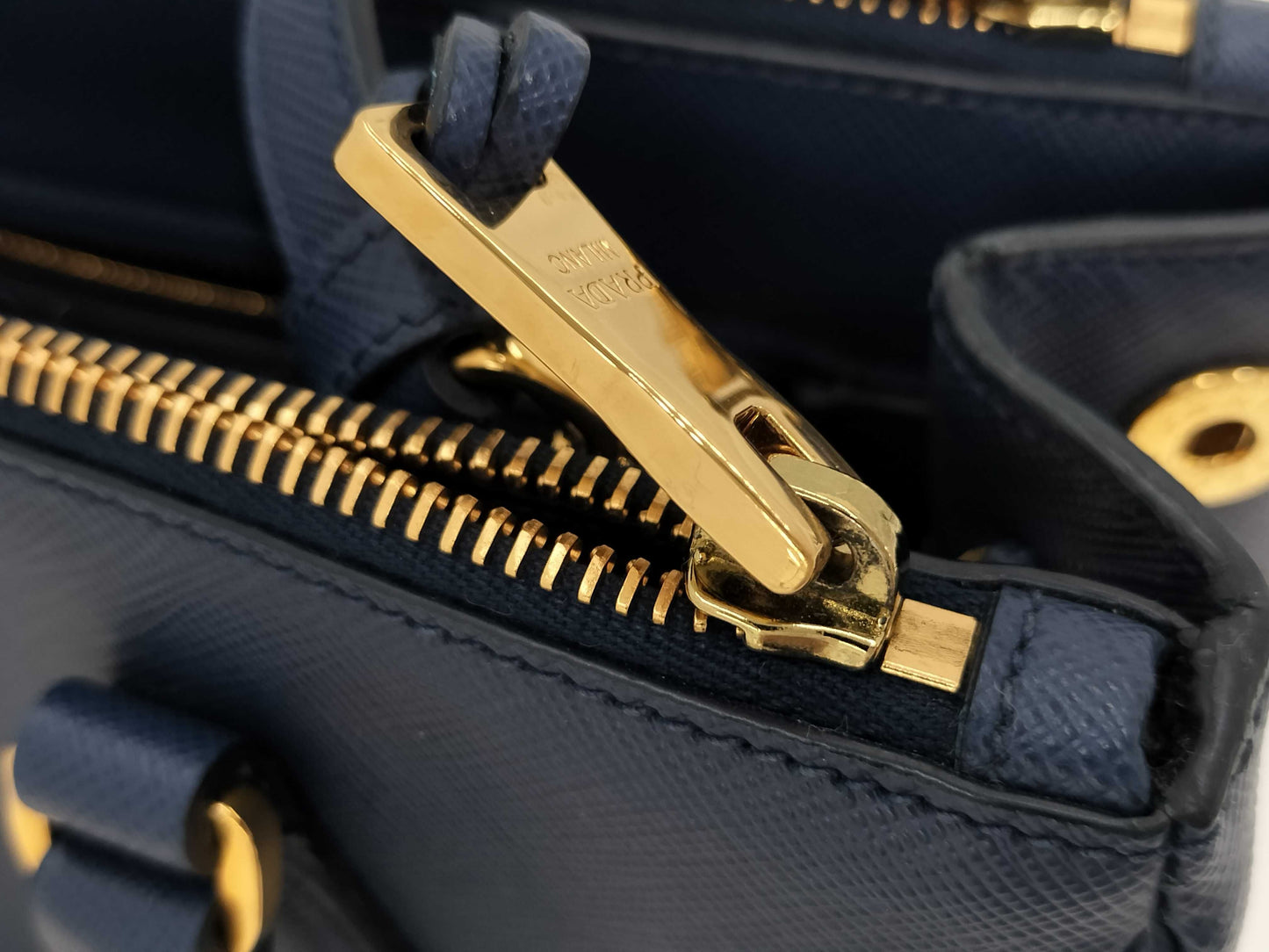 PRADA Saffiano Lux Handbag with Strap