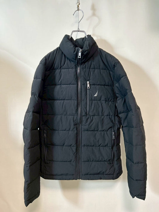 Nautica Men's Down Jacket with Tag, Logo, JP Tag, Size S