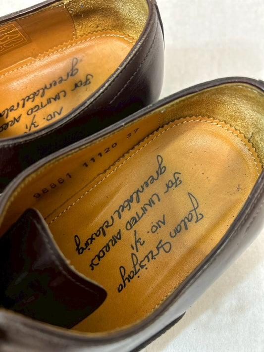 Men's Leather Shoes, Loafers, Business Shoes, Size 37