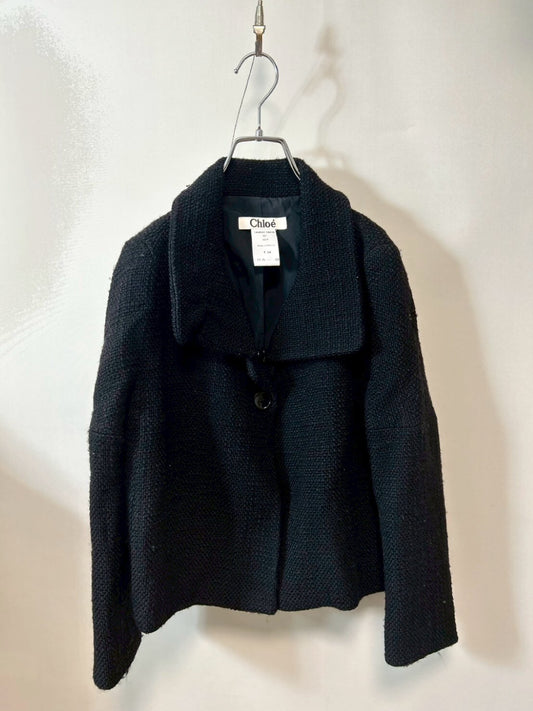Chloe Chlo? Chloe Tweed Tailored Jacket Size 34 Jacket