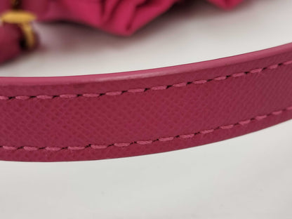 PRADA 1BH038 ReNylon Duet Bucket 2-Way Shoulder Bag