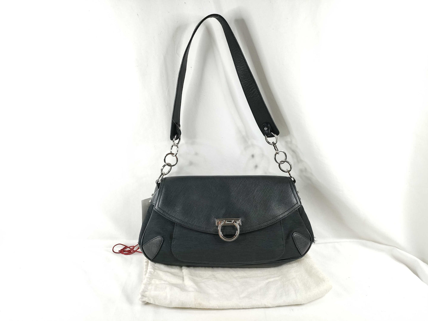 Salvatore Ferragamo Gancini Shoulder Bag