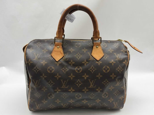 LOUIS VUITTON ID-Louis Vuitton Monogram Speedy TH3009 30 cm Boston Bag