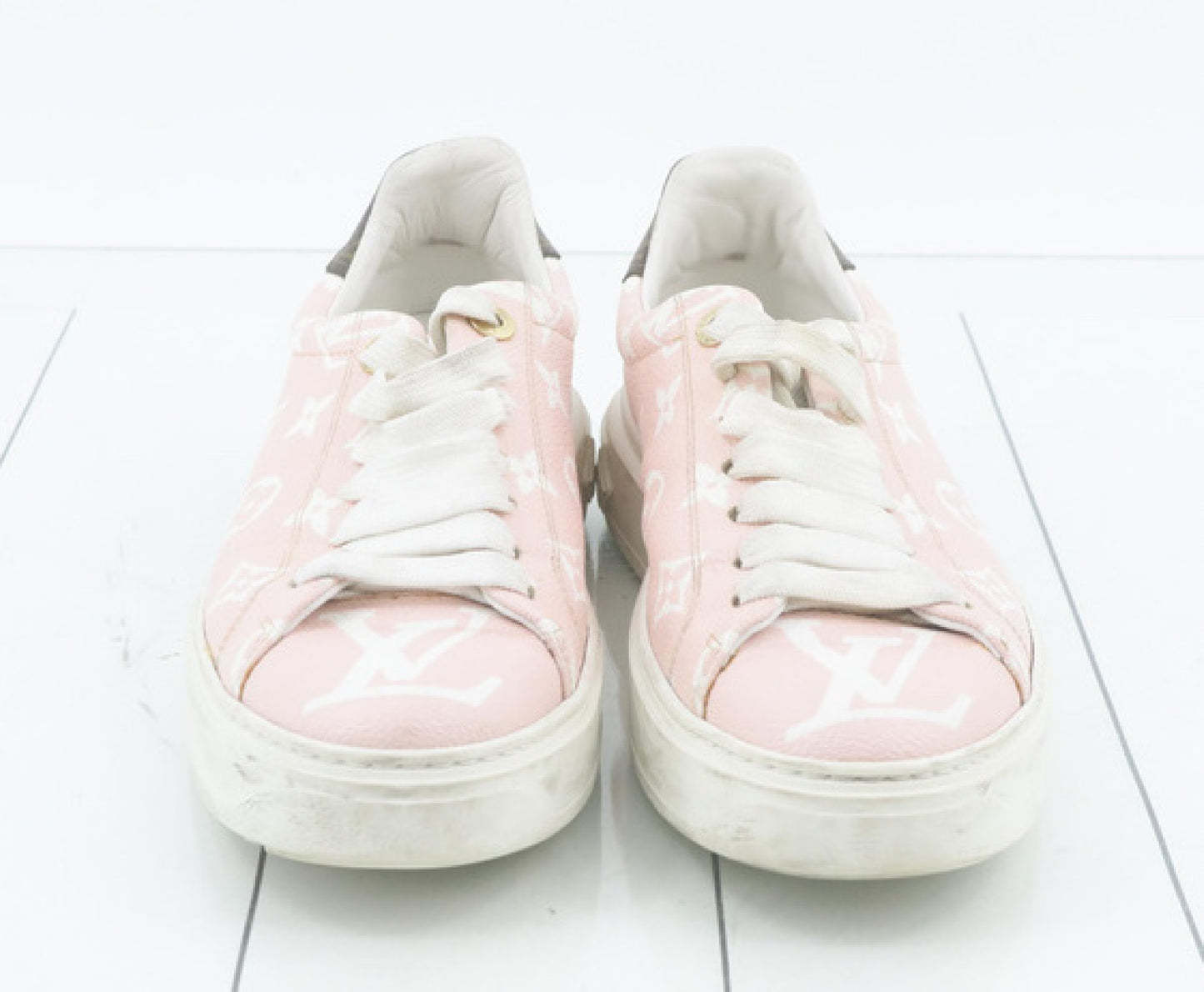 LOUIS VUITTON Monogram Size 37 Sneakers