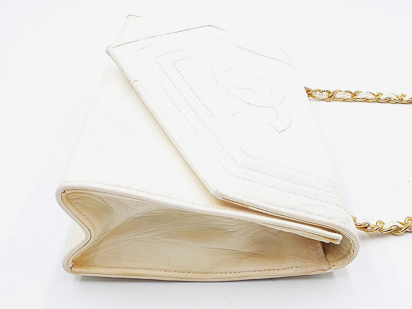 CHANEL Lambskin CC Coco Mark Chain Shoulder Bag, 0 Series