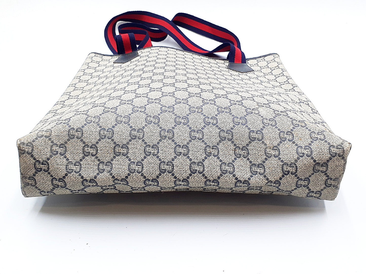 GUCCI 4-Piece Set GG Supreme Sherry Line Leather Tote Bag