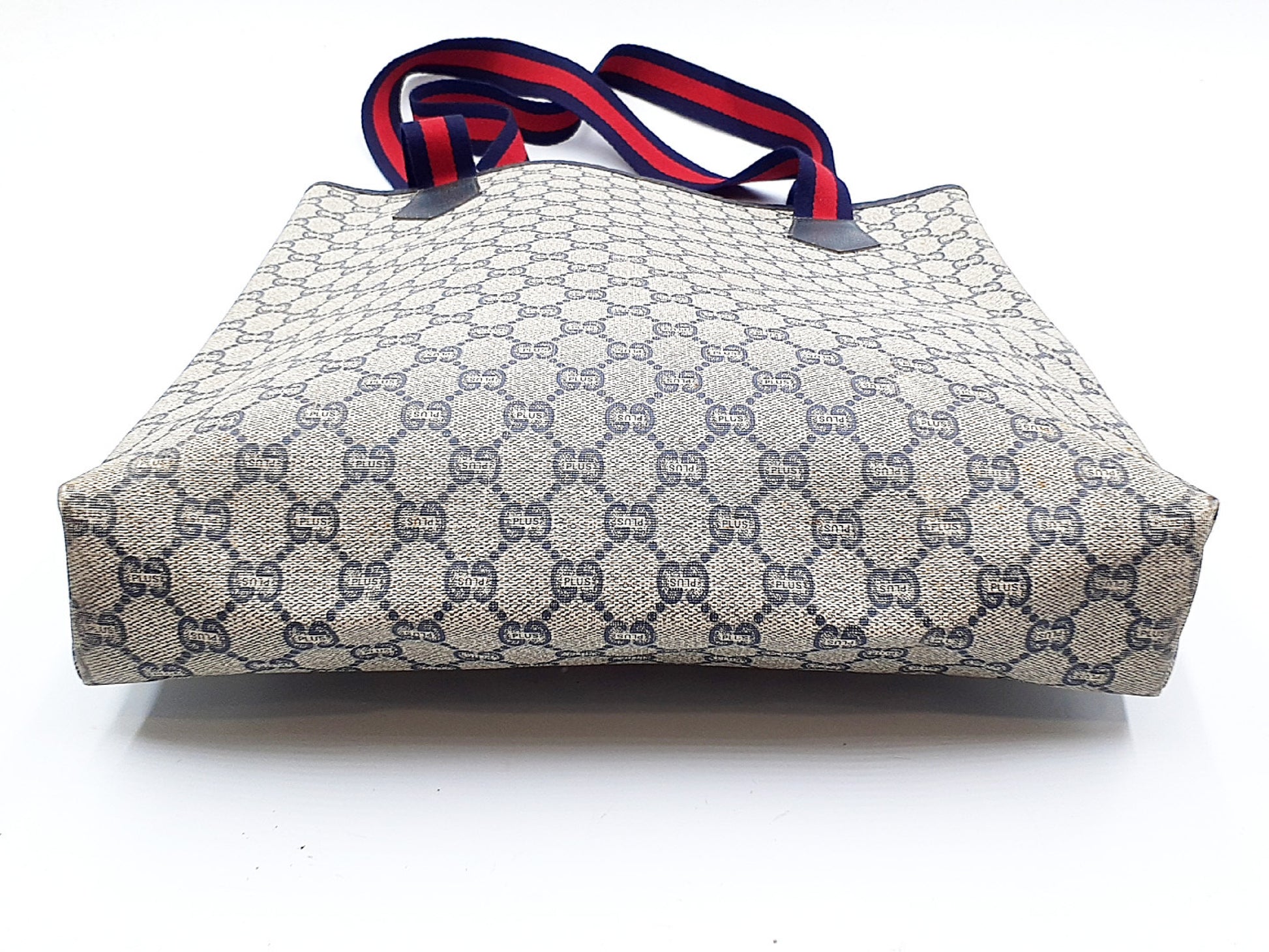 GUCCI 4-Piece Set GG Supreme Sherry Line Leather Tote Bag