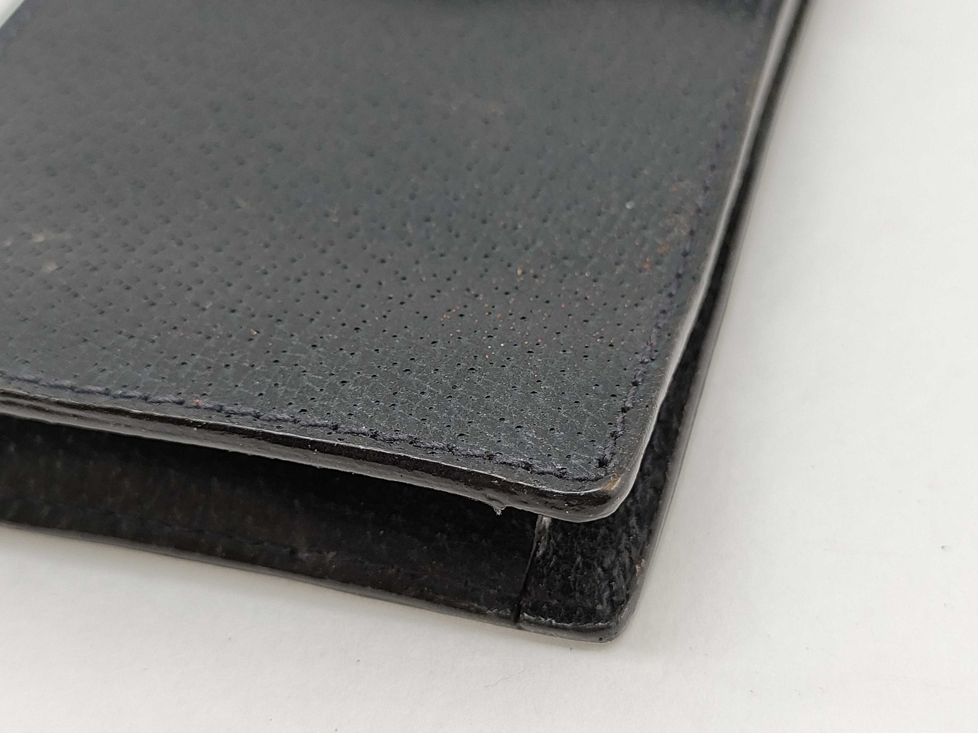 GUCCI Sherry Line GG Supreme Pen Case, Navy, Other Accessories