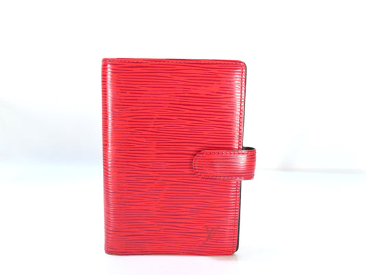 LOUIS VUITTON LV Epi Agenda PM R20057 CA0973 Notebook Cover