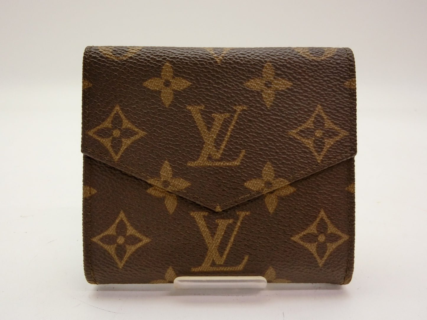 LOUIS VUITTON Monogram Porte Monnaie Double Hook Wallet