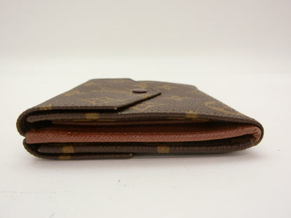 LOUIS VUITTON Monogram Porte Monnaie Double Hook Wallet