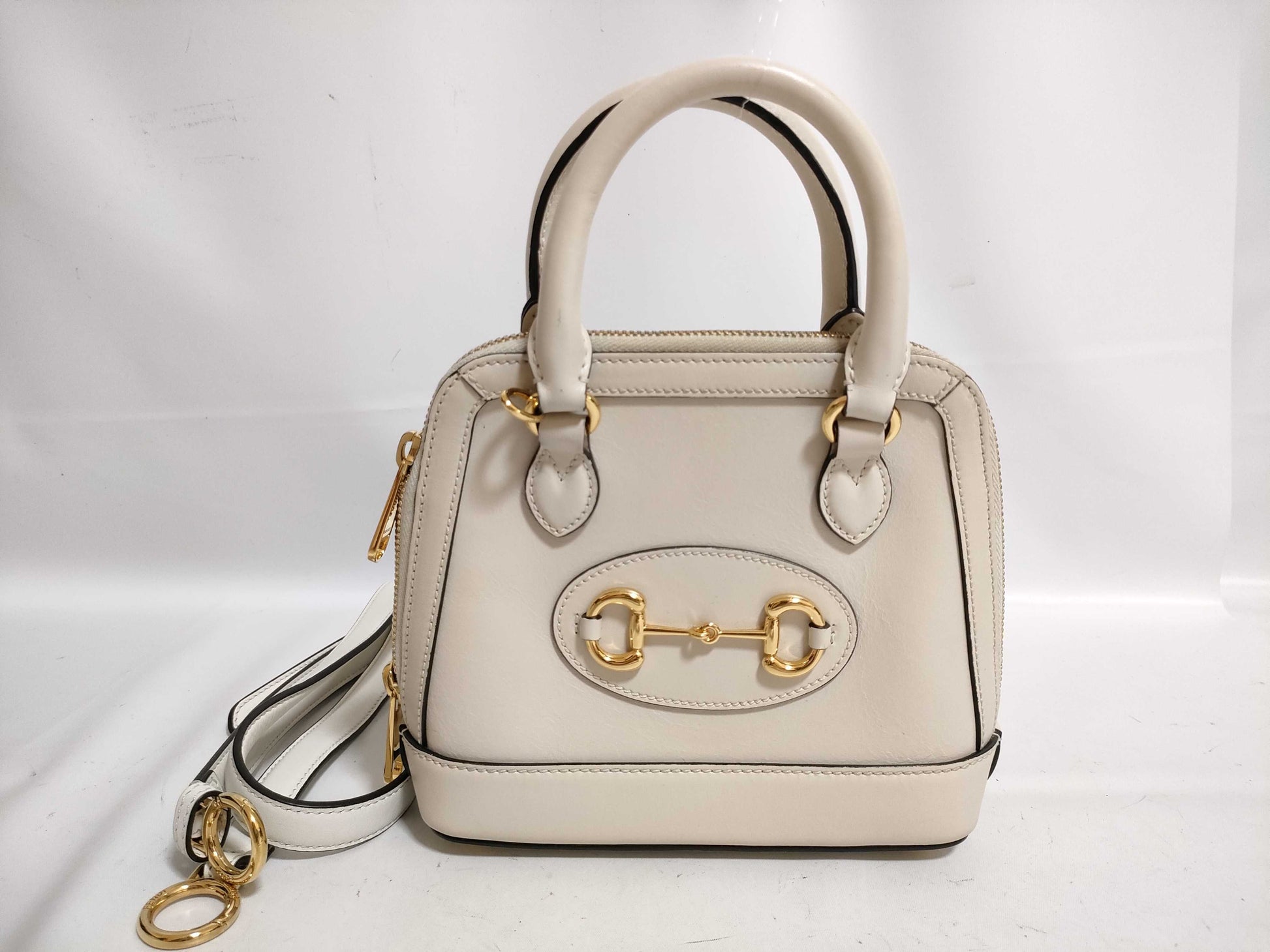 GUCCI Horsebit Hardware Handbag