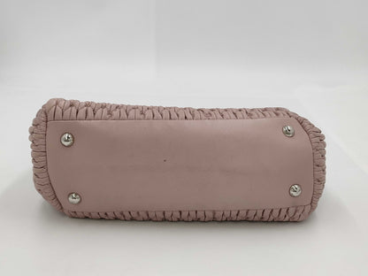 Miu Miu Matelasse Pink Handbag