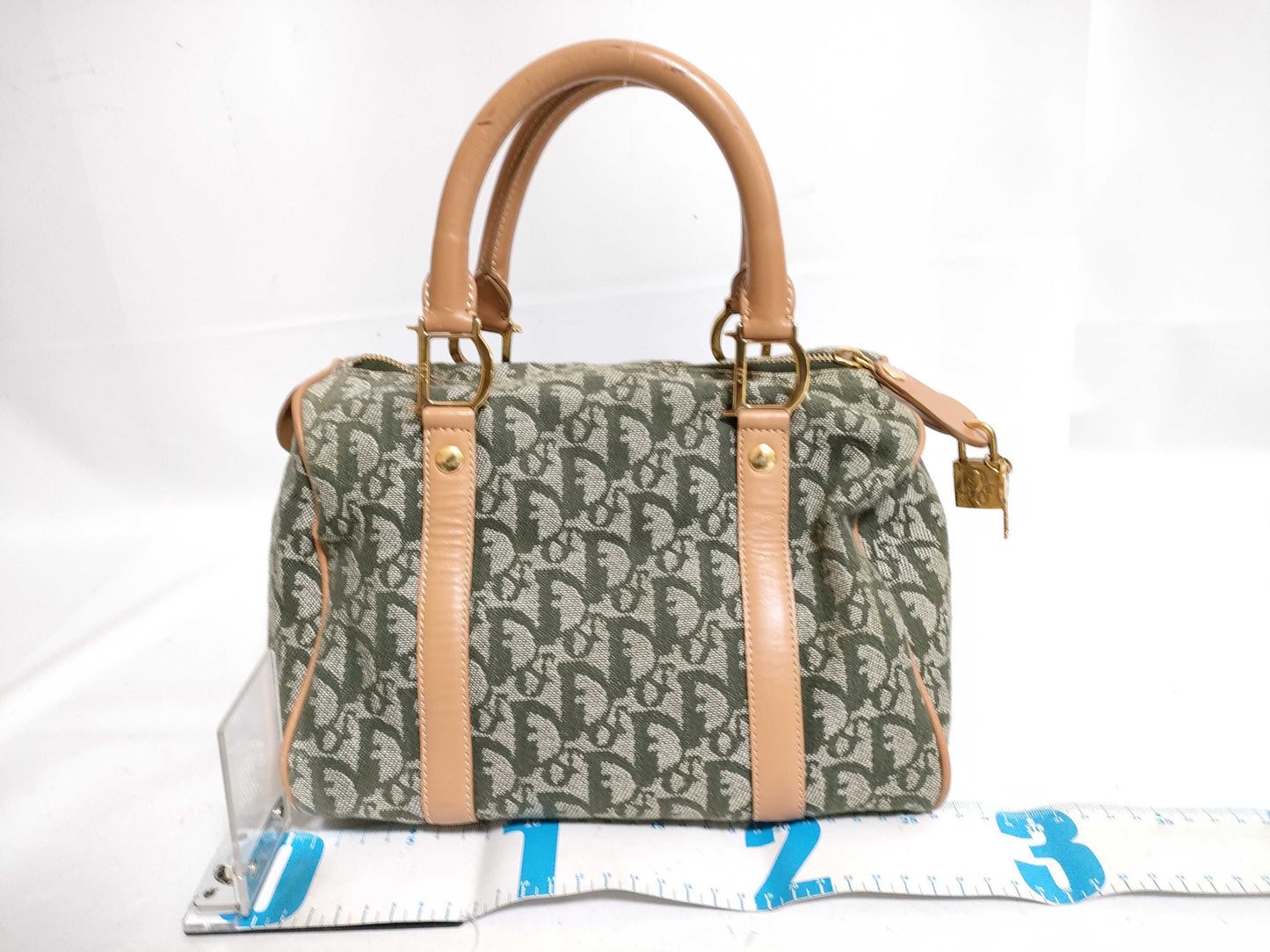 Dior Trotter Boston Bag with D-shaped hardware