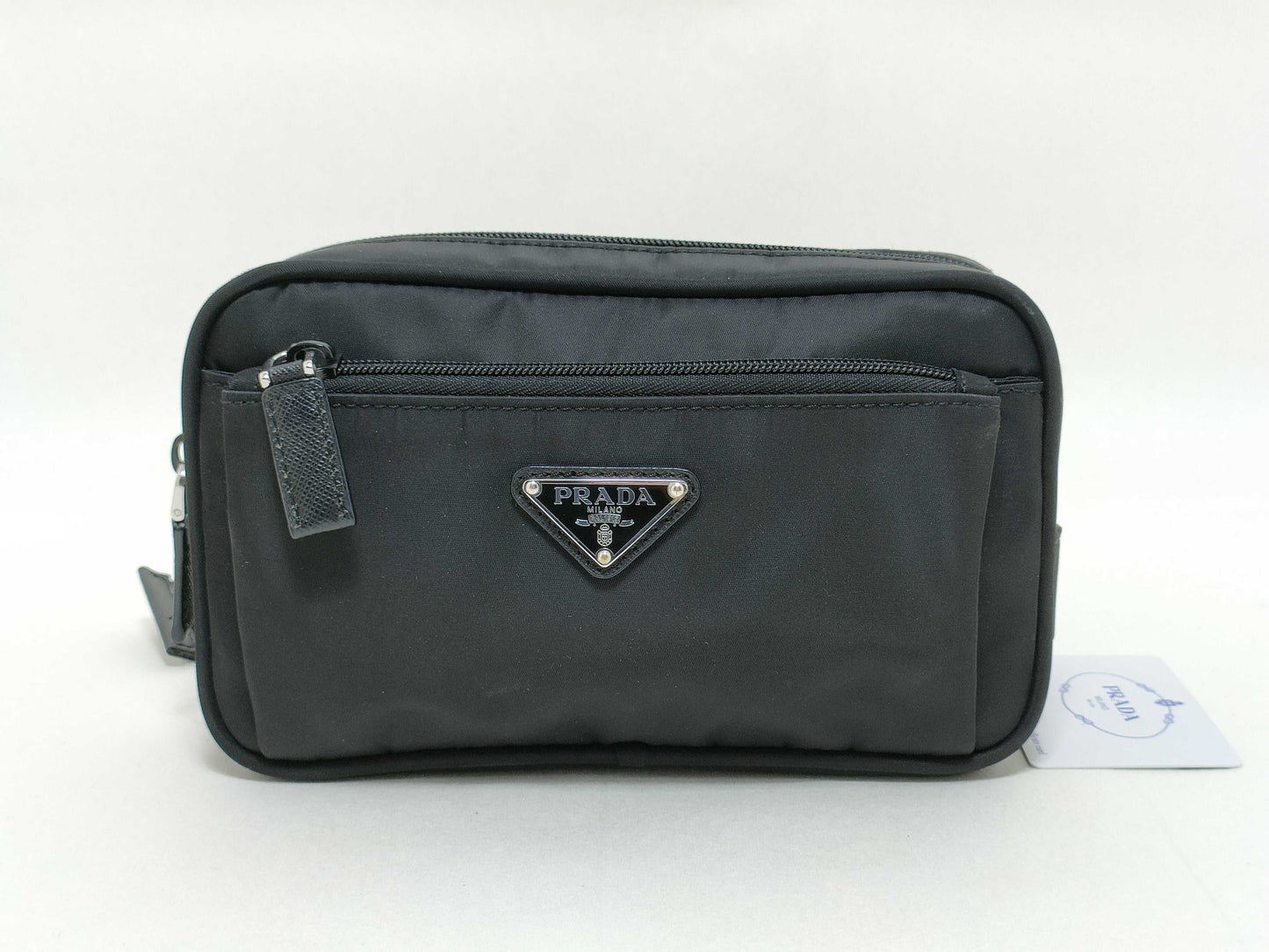 PRADA Nylon Waist Pouch 2VL977 Waist Bag