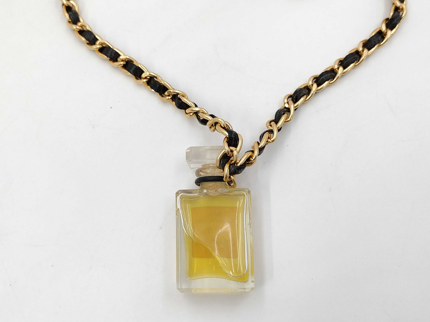 CHANEL perfume mini bottle necklace