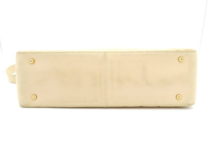 CHANEL Chocolate Bar Coco Mark Lambskin Shoulder Bag