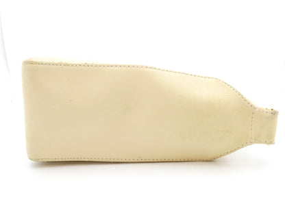 CHANEL Chocolate Bar Coco Mark Lambskin Shoulder Bag