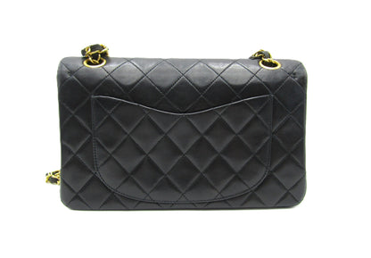 CHANEL Matelasse Chain Shoulder Bag 23 Double Flap A14687 Lambskin with Gold Hardware