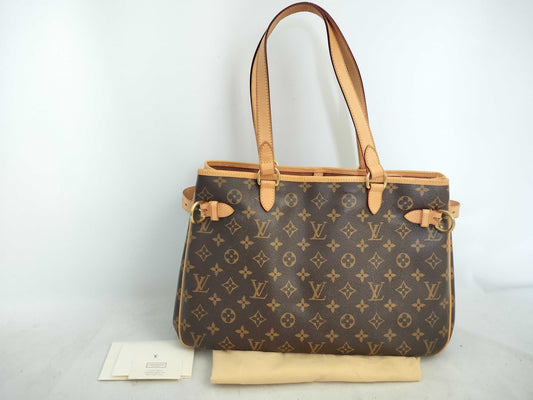 LOUIS VUITTON Monogram Batignolles Horizontal Tote Bag M51154