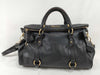 Miu Miu 2-Way Handbag Black