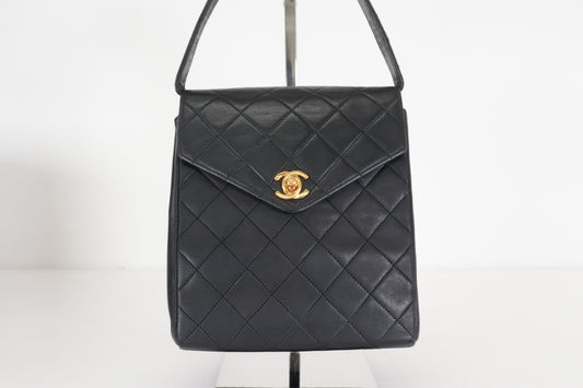 CHANEL Turnlock Lamb Handbag, No. 1