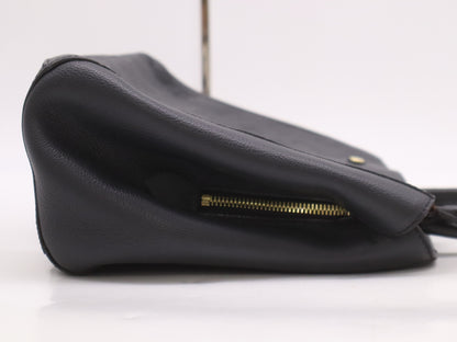 LOUIS VUITTON M41048 Unplanted Montaigne MM Noir TR3184 Handbag with Shoulder Strap, Crochette, Poignier, Cadena Keys x2