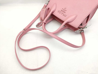PRADA Saffiano handbag/shoulder bag with box and dust bag