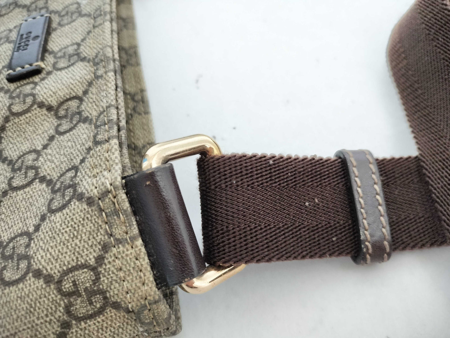 GUCCI GG Supreme PVC shoulder bag