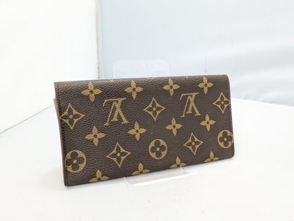 LOUIS VUITTON M61818 Monogram Porte Yen 3 Carte Credit Cards CA0994 Wallet