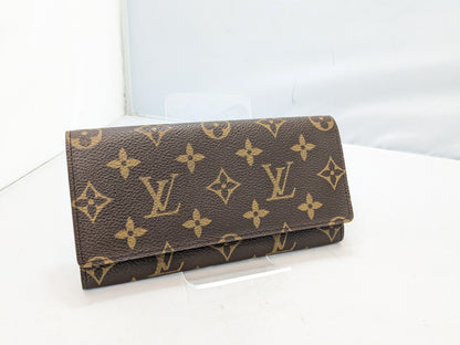 LOUIS VUITTON M61818 Monogram Porte Yen 3 Carte Credit Cards CA0994 Wallet