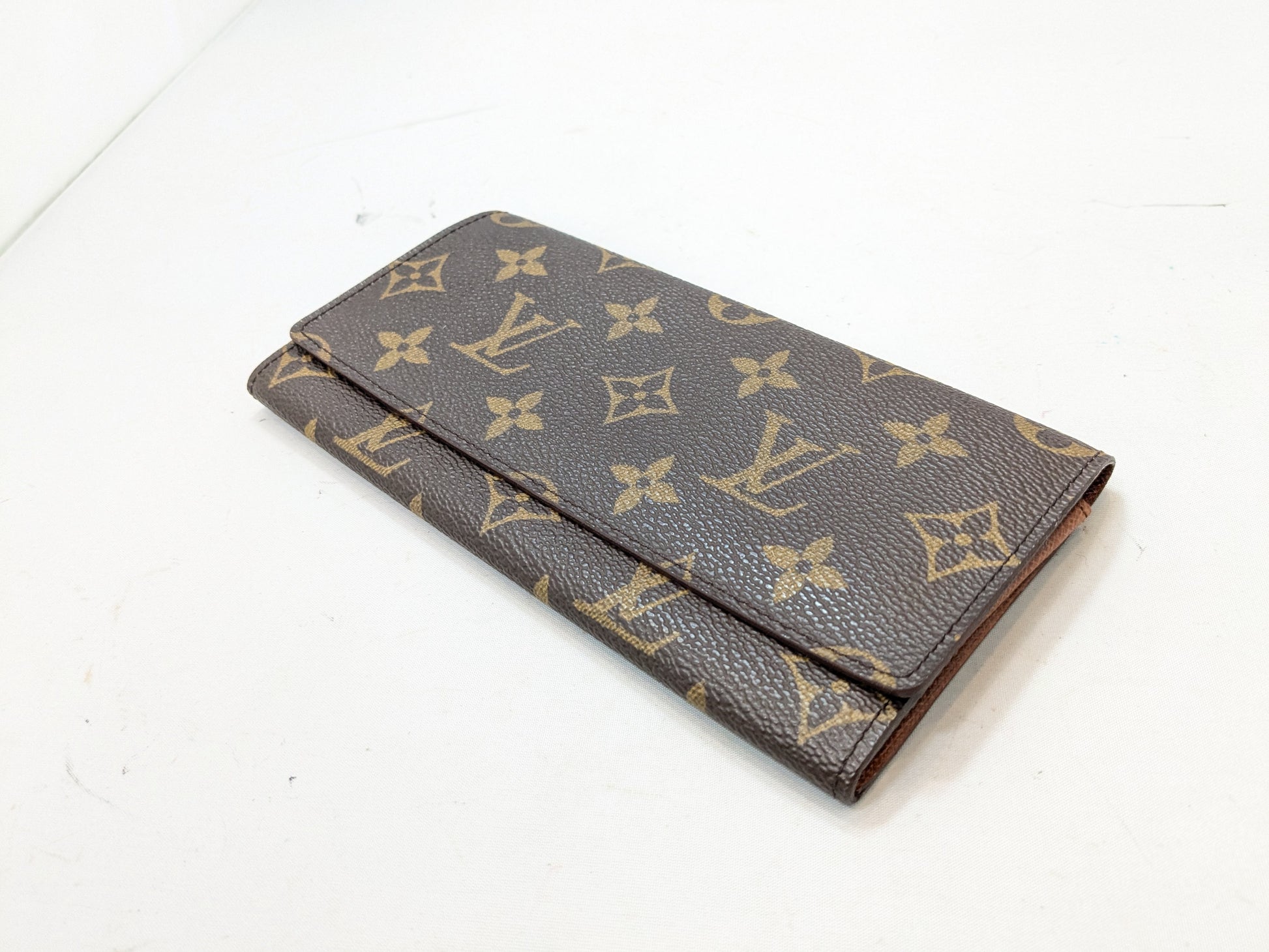 LOUIS VUITTON M61818 Monogram Porte Yen 3 Carte Credit Cards CA0994 Wallet