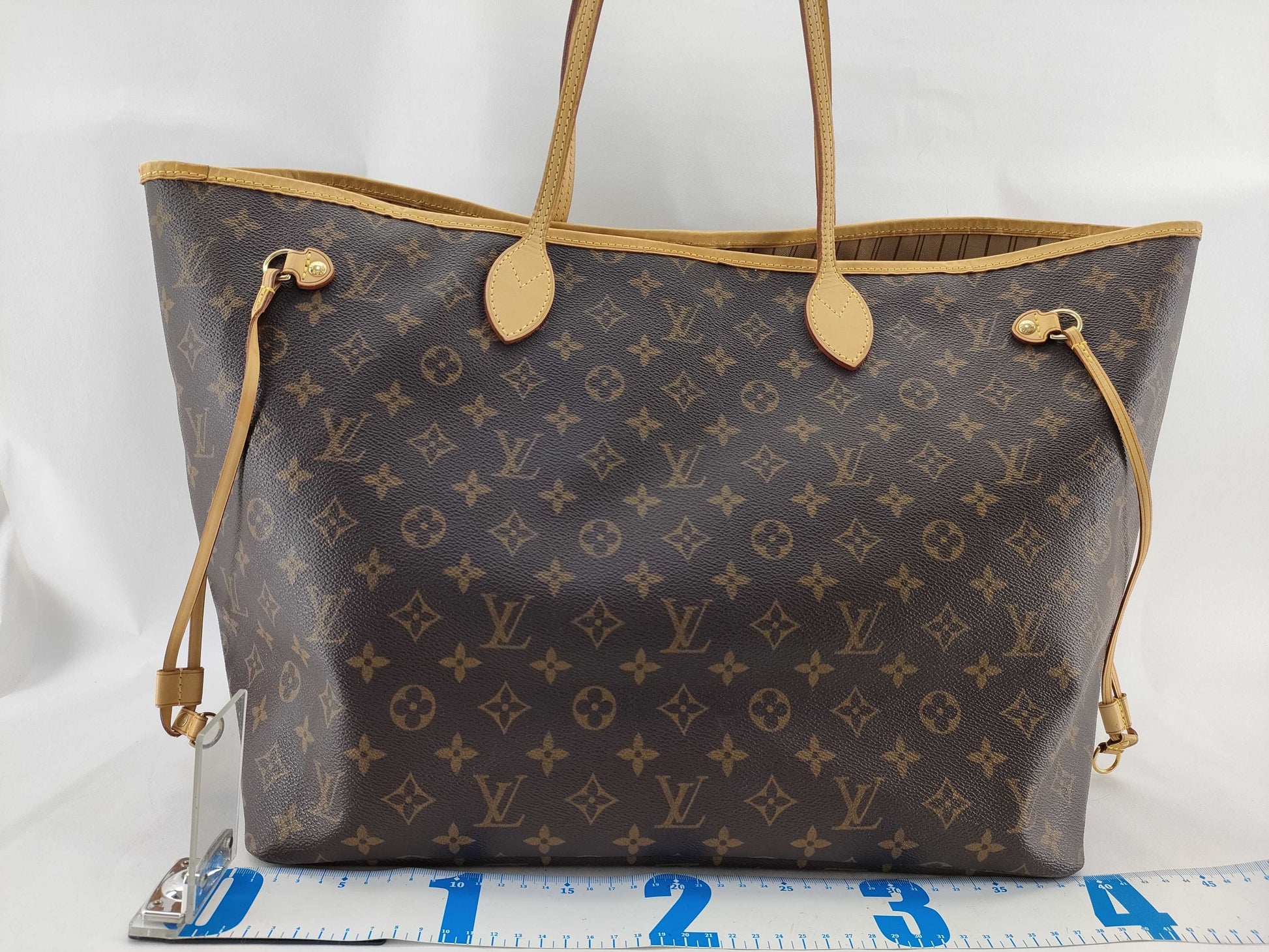 LOUIS VUITTON Monogram Neverfull GM M40157 FL2017 Brown Tote Bag
