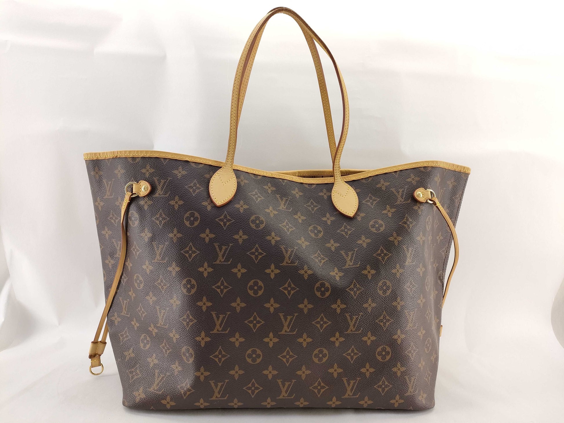 LOUIS VUITTON Monogram Neverfull GM M40157 FL2017 Brown Tote Bag