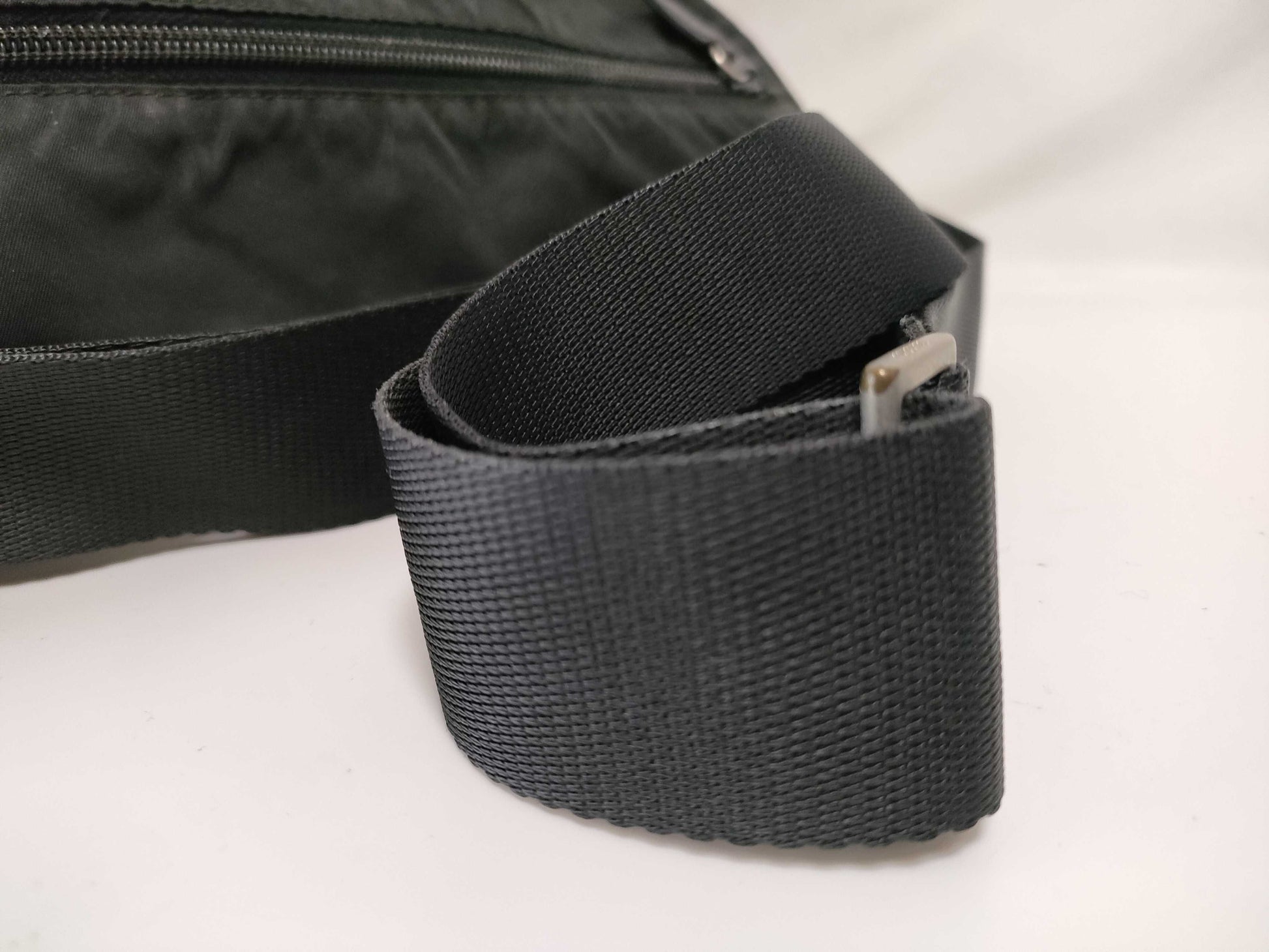 PRADA Prada Shoulder Bag with Triangle Logo, Black